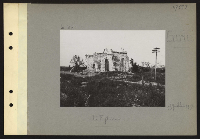 Curlu. L'église