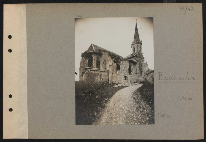Beauzée-sur-Aire. L'église