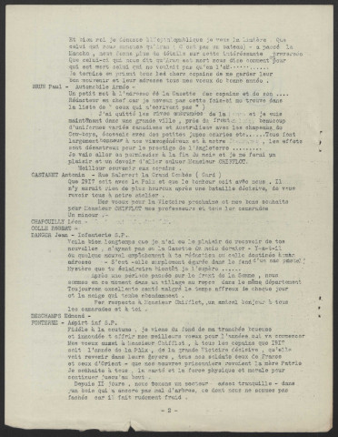 Gazette Chifflot - Année 1917 fascicule 20-24