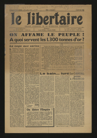 1946 - Le Libertaire