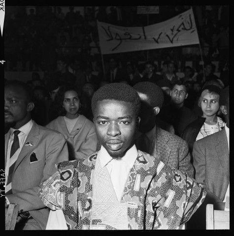 Séminaire de la Fédération mondiale de la Jeunesse démocratique et de la Jeunesse du FLN sur le thème de la lutte contre la colonianisme et le néo-colonialisme (24 avril 1963, Alger, salle Ibn Khaldoun) (suite): allocutions de Rabah Bitah, vice-président et Abdelaziz Bouteflika, ministre de la Jeunesse