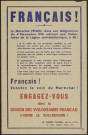 Ecoutez la voix du Maréchal : engagez-vous dans la Légion des volontaires français contre le bolchevisme !
