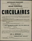 Dépêches télégraphiques : Le décret susvisé, rendu par la délégation du Gouvernement de Bordeaux, est annulé