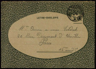 Lettres adressées à l'oeuvre "Mon soldat" : 1918