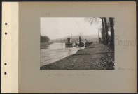 Bougival. L'écluse sur la Seine