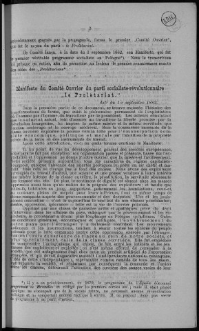 Bulletin officiel du Parti Socialiste Polonais (1896: n°6 - n°11)