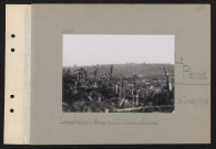 Le Plémont. Le massif occupé par les Allemands (vue prise de l'observatoire du Promontoire)