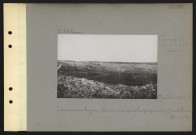 Curlu (près). Tranchée