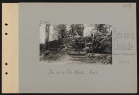 Bois de La Chalade, ravin "Moissonnier". Près de La Fille Morte. Abris