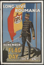 Long live Roumania : remember flag
