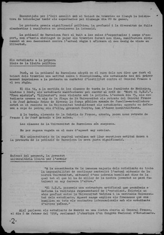 Generalitat de Catalunya (1957 : n° 17-20). Sous-Titre : Butlletí d'informació