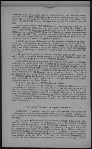Bulletin de Pologne (1946 : n° 2-12)Autre titre : Suite de : Bulletin de l'Agence Télégraphique Polonaise P.A.T.