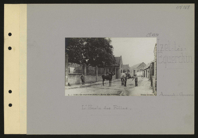 Izel-lès-Équerchin. L'école des filles