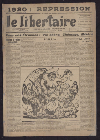 1921 - Le Libertaire