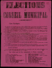 Elections au Conseil municipal : Vous voterez pour la Liste indépendante et d'Union communale
