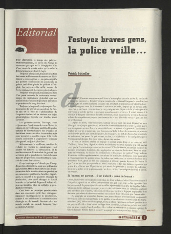 2003 - Le Monde libertaire