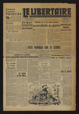 1952 - Le Libertaire