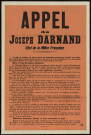 Appel de Joseph Darnand : chef de la milice française