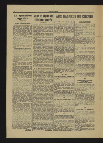 1934 - Le Libertaire