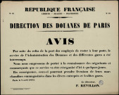 N°88. Par suite du refus de la part des employés de rester à leur poste, le service a été interrompu