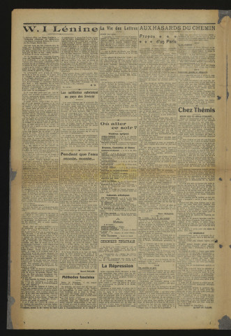 1924 - Le Libertaire