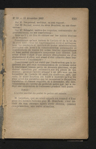 Décembre 1912 - Bulletin officiel de la Ligue des Droits de l'Homme