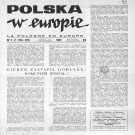 Polska w Europie (1971 ; n°1-12)  Autre titre : La Pologne en Europe