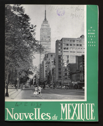 Nouvelles du Mexique - 1964