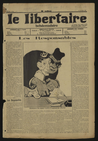 1909 - Le Libertaire