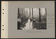 Saint-Pierre-les-Bitry (près de). Soldats, au repos, faisant leur toilette
