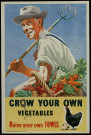 Grow your own vegetables. Raise your own Fowls...