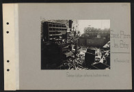 Saint-Pierre-les-Bitry. Fabrique d'optique : atelier de lunetterie dévasté