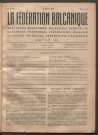 Octobre 1924 - La Fédération balkanique