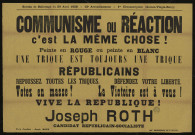 Communisme ou réaction c'est la même chose : Joseph Roth
