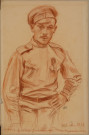 (Le Soldat russe Fédor Andriev, du Gouvernement d'Orel, Mourmelon, Marne, 2 Août 1916)