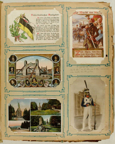 (Album de cartes postales allemandes. 1870-1918)