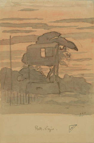 Poste-vigie. (Güstrov), 1-5-1915