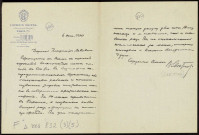 Оctobre-décembre 1930. Lettres de В. Светлов, В. Гоц, С. Животовский, Е. Ананьин(Чарский), М. Алданов, И. Титов, М. Гольштейн..