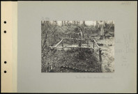 La Ville-aux-Bois (près). Tombe de trois soldats allemands