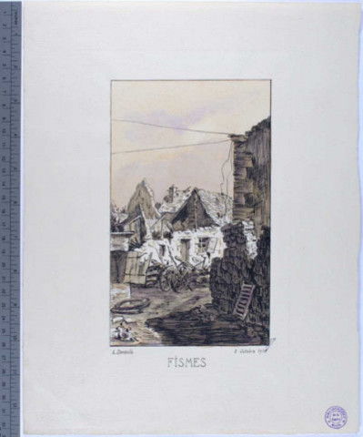 Fismes (Marne), 3 octobre 1918