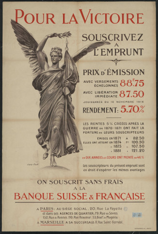 Pour la victoire : souscrivez à l'emprunt