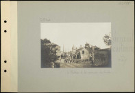 Verneuil-Courtonne. Le château et les communs bombardés
