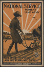 National Service Women's Land Army : "God speed the plough and the woman who drives it