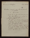 Saulzoir (59) : réponses au questionnaire sur le territoire occupé par les armées allemandes