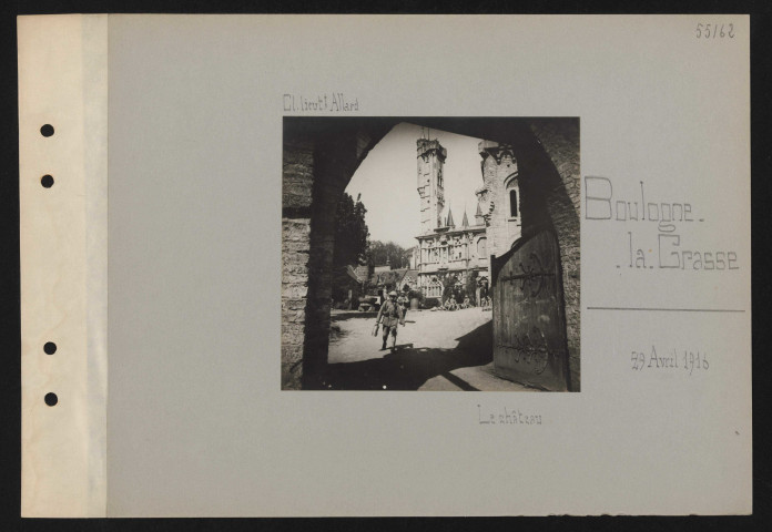 Boulogne-la-Grasse. Le château