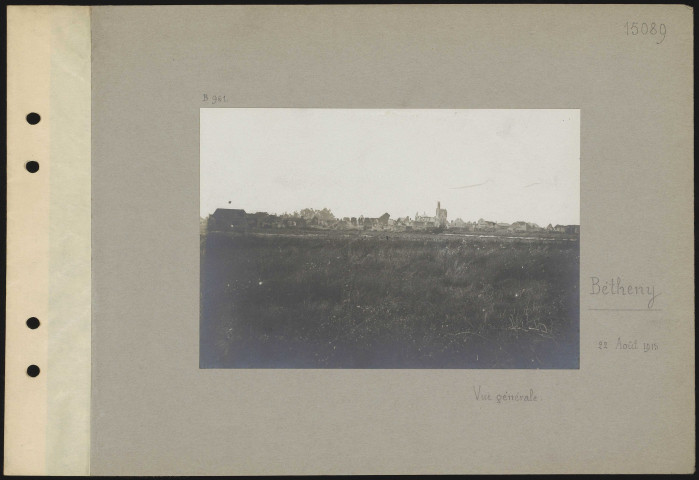 Bétheny. Vue générale