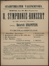 Stadttheater Valenciennes : 8. Symphonie-Konzert