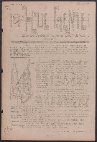 Hue Génie. Les sapeurs d'Hue Génie où sont-ils donc ? Les voici... Génie 94/1