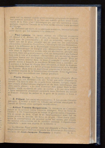 Juin 1917 - Bulletin officiel de la Ligue des Droits de l'Homme