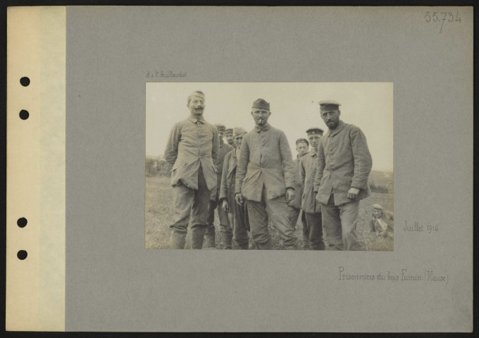 Bois Fumin (Meuse). Prisonnier